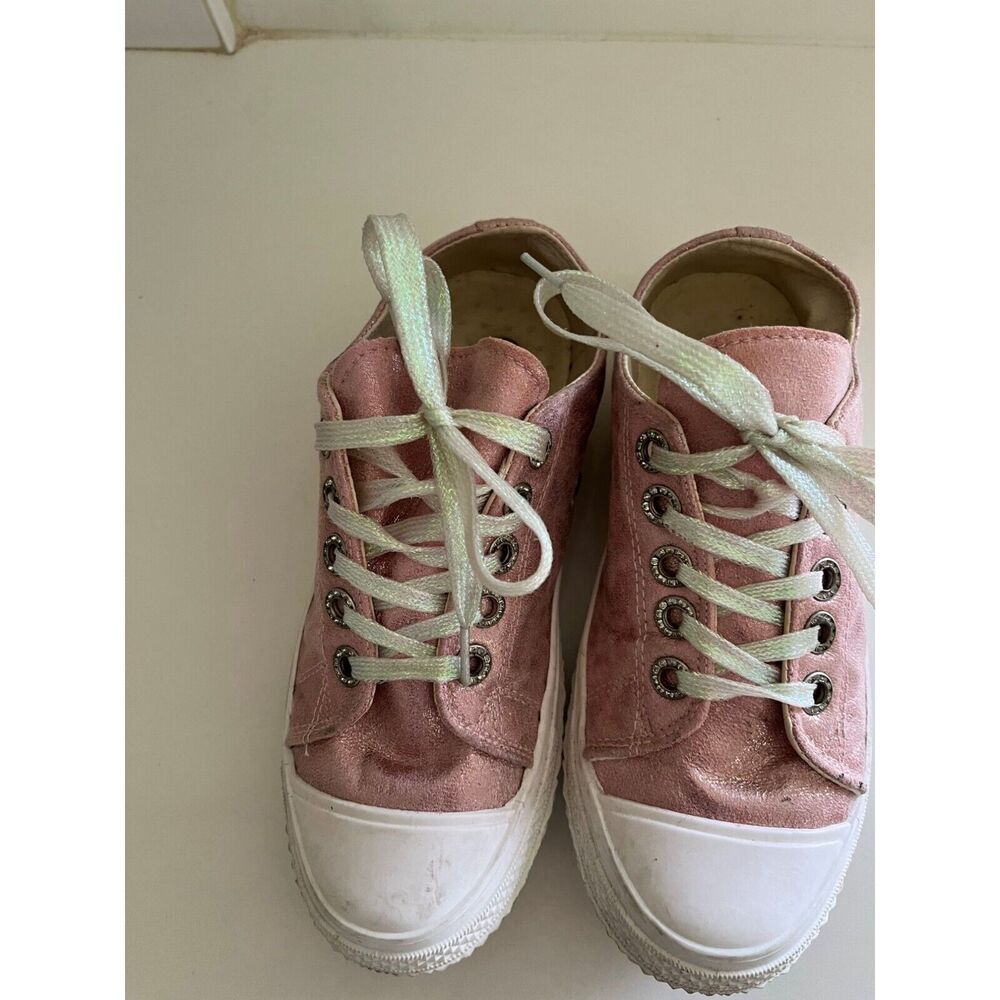 Sneaker 7 Jack Rogers Lia Glitter Pink Y2K Fairy Coquette Twee